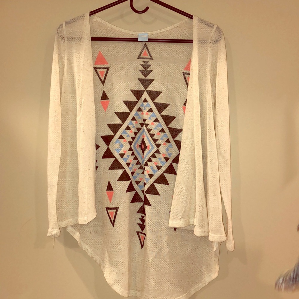 Long sleeve cardigan
